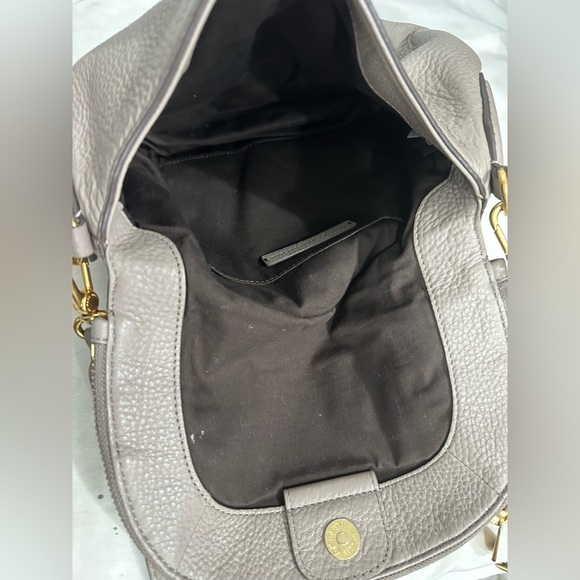 ★ Like new Marc Jacobs Iconic Medium Natasha Tan Leather Crossbody Bag - Picture 10 of 13